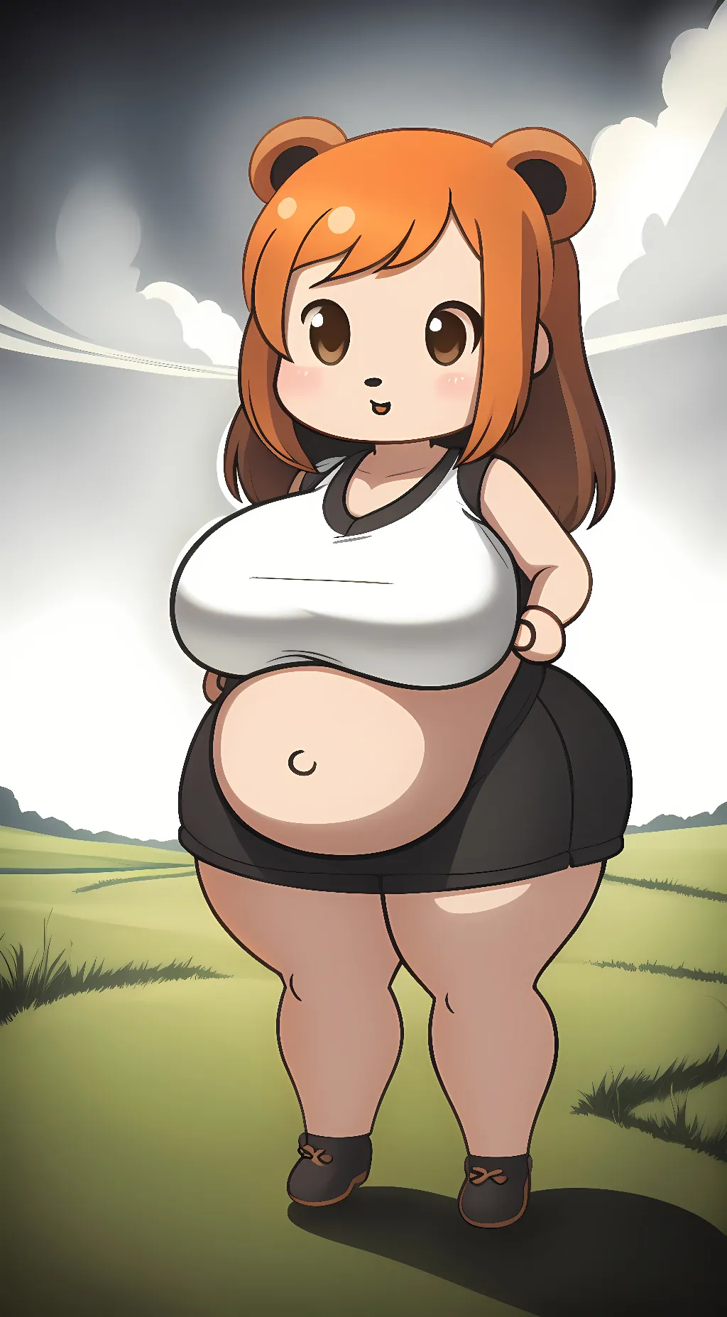 ai character: Chubby background
