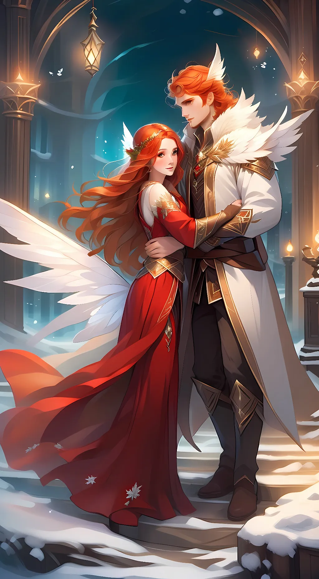 ai character: sam and Eric  background