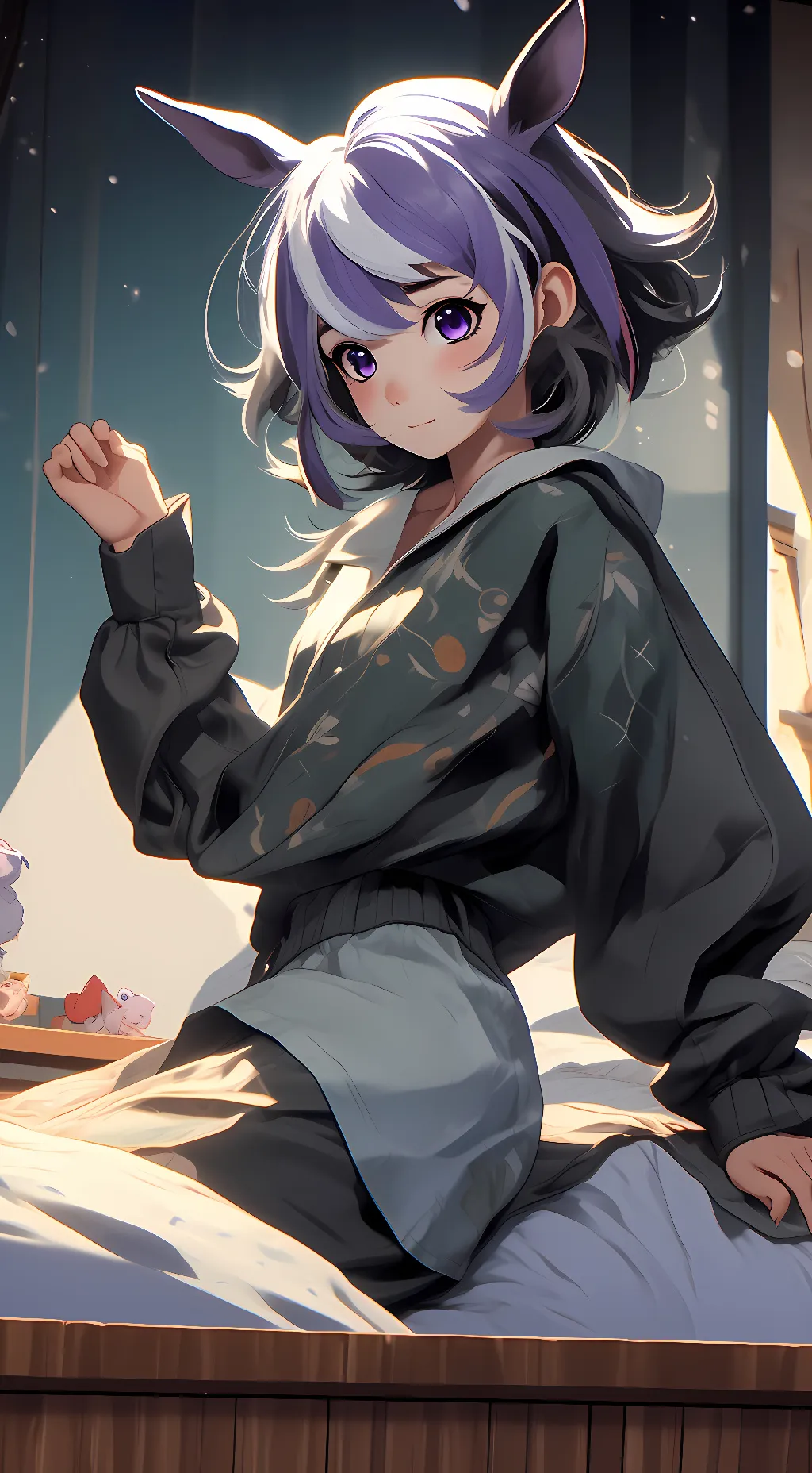 ai character: Lolly n. background