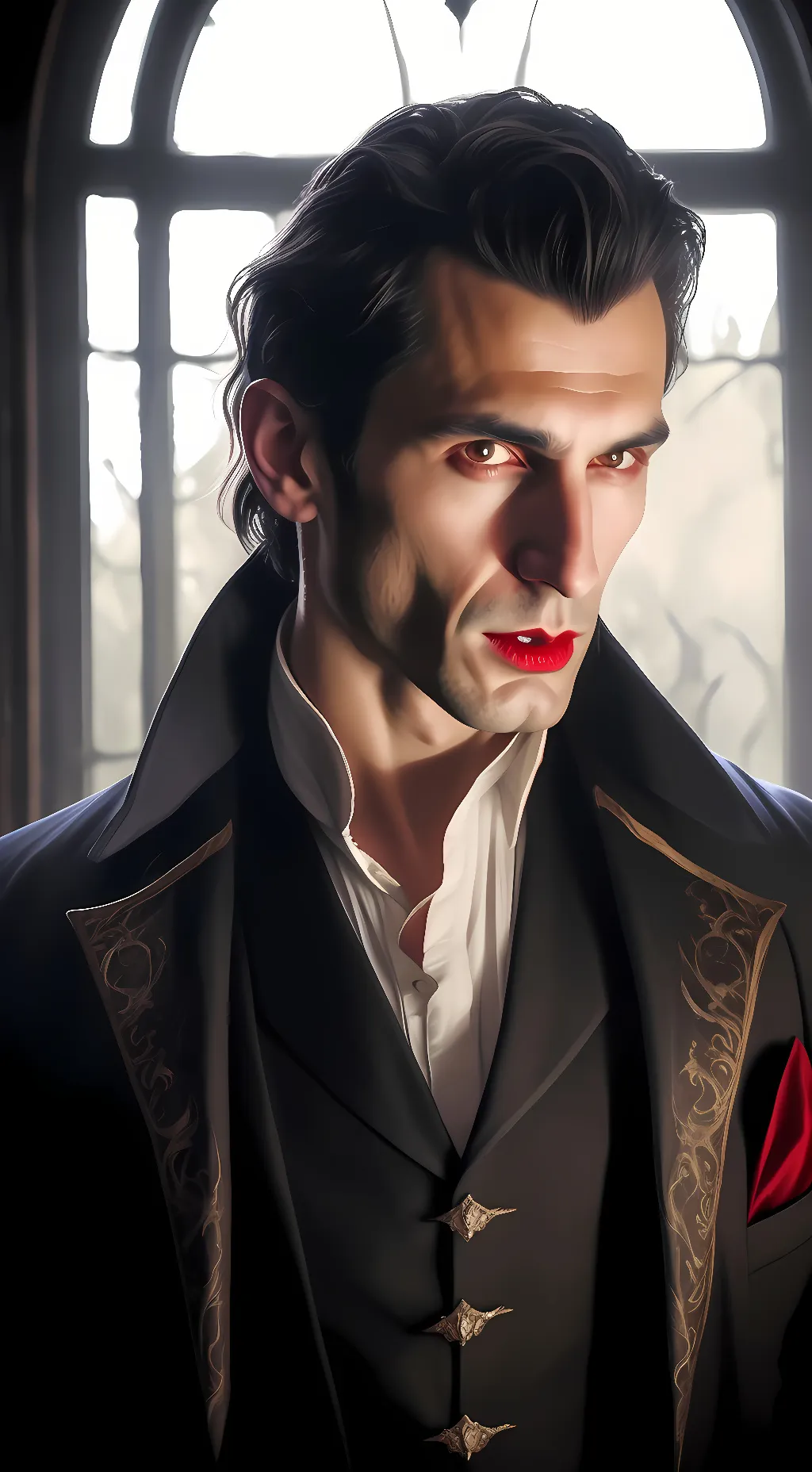 ai character: vampire Jack background