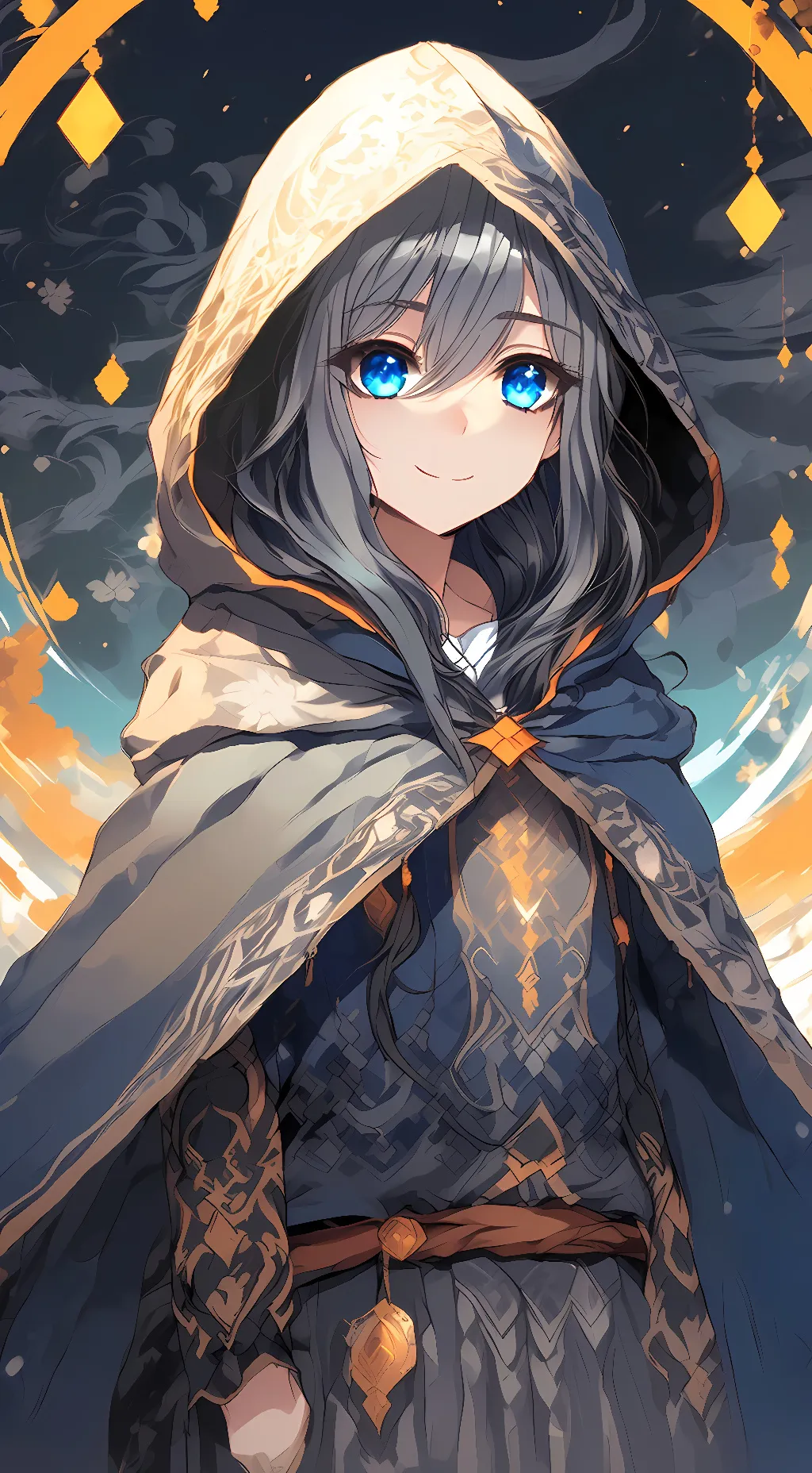 ai character: reaper but human background