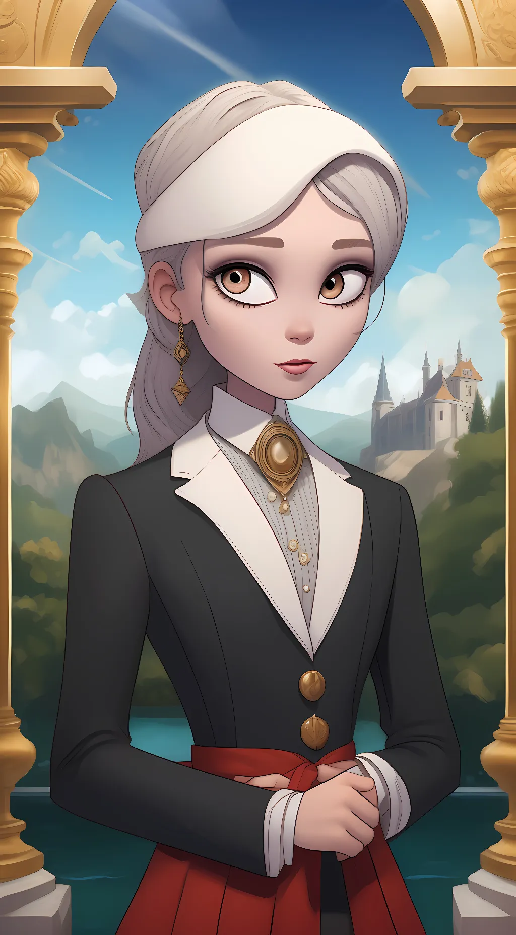 ai character: vanilla  background