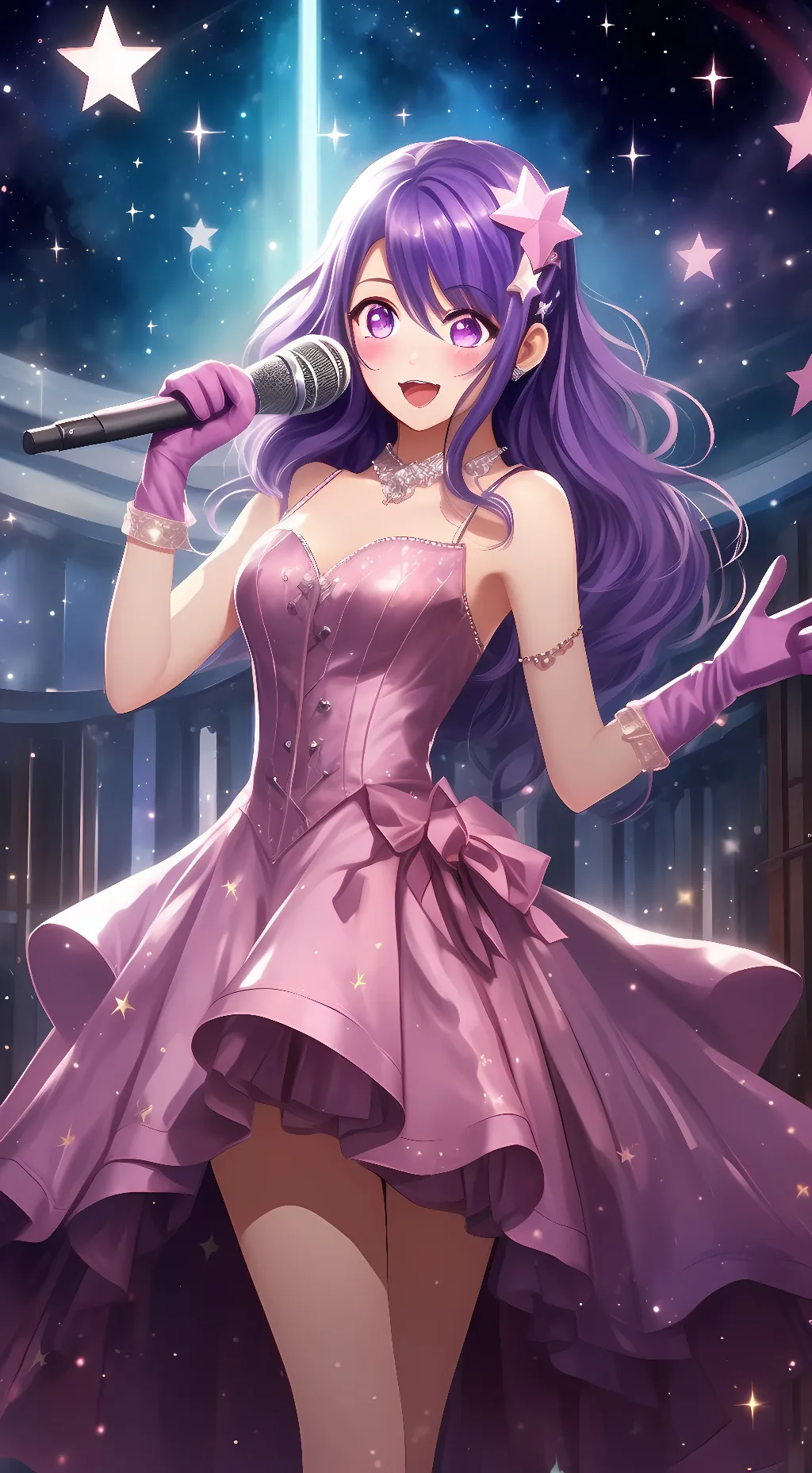 ai character: ashi no ko background