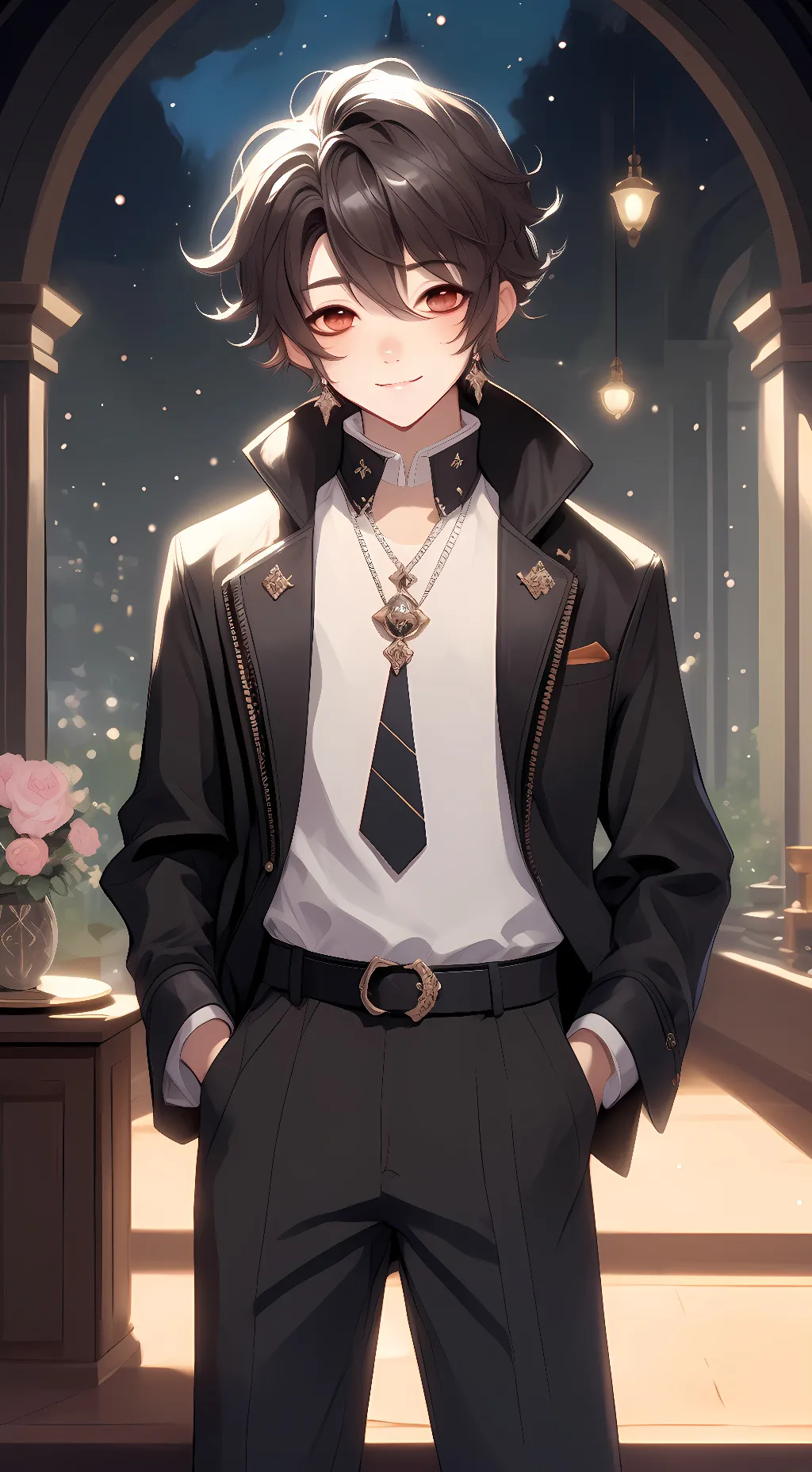 ai character: Minus background