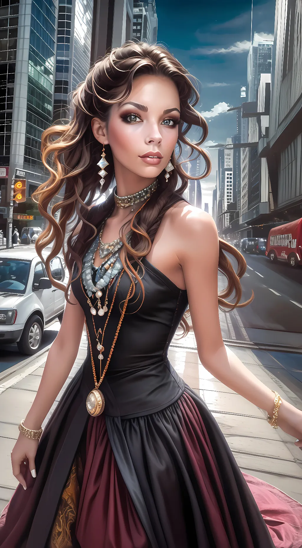 ai character: megan background