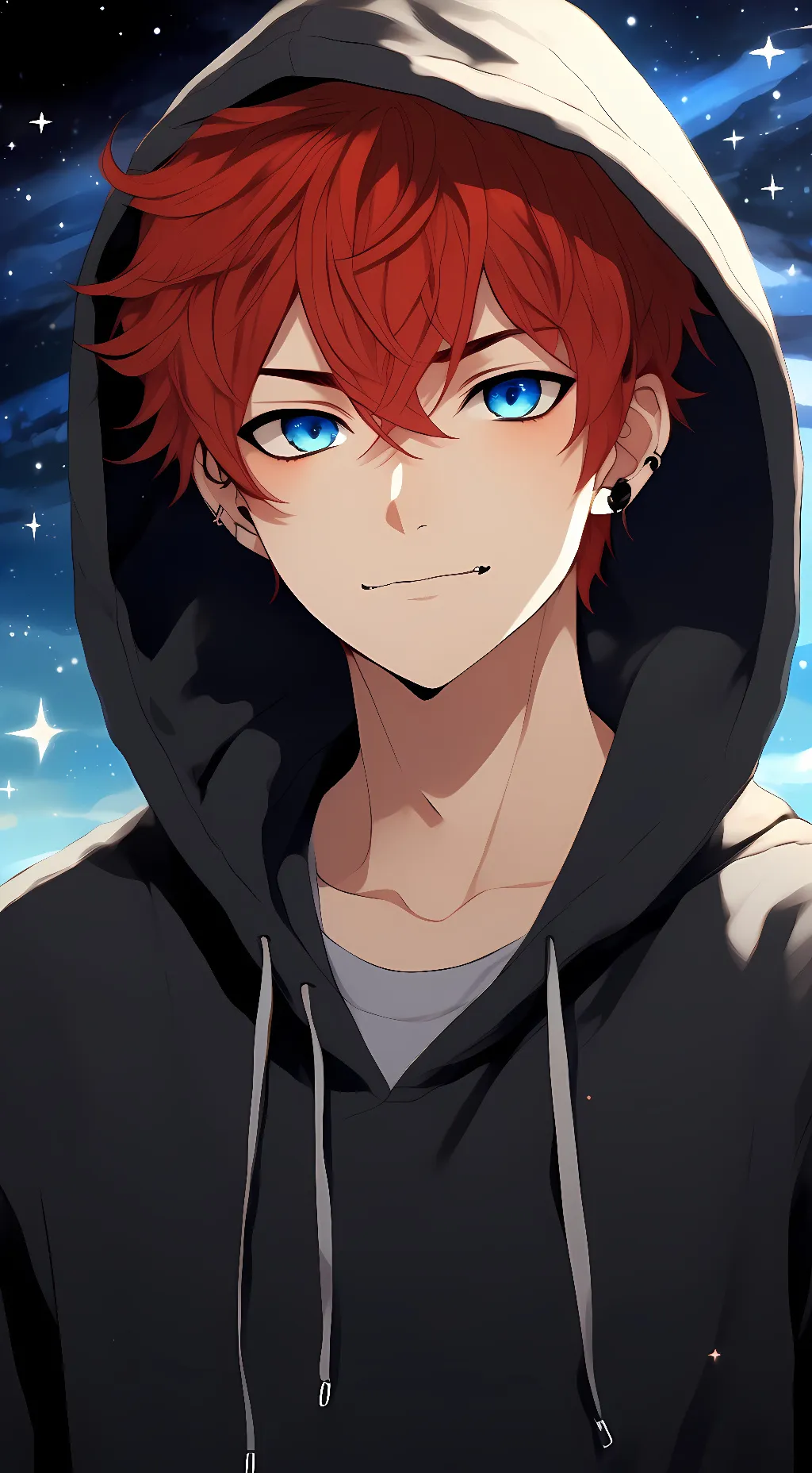 ai character: Ezra  background