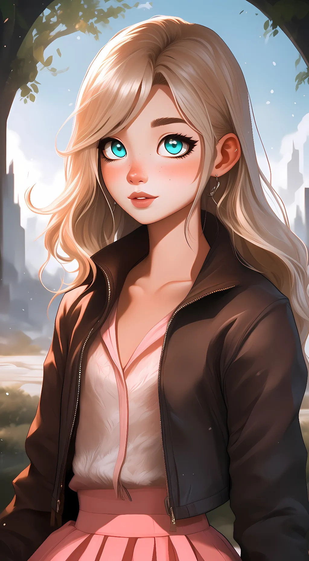 ai character: Aria Thompson background