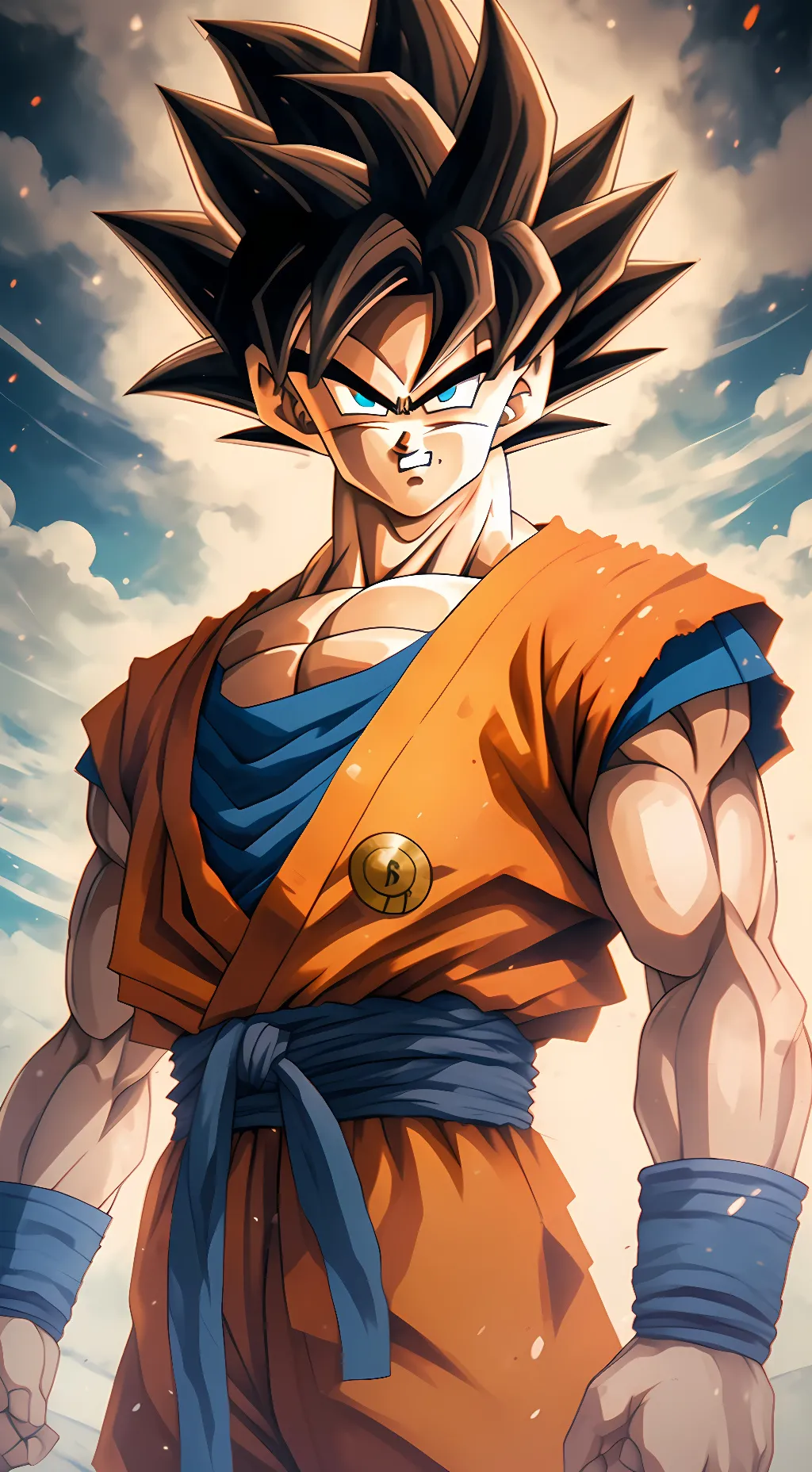 ai character: goku background