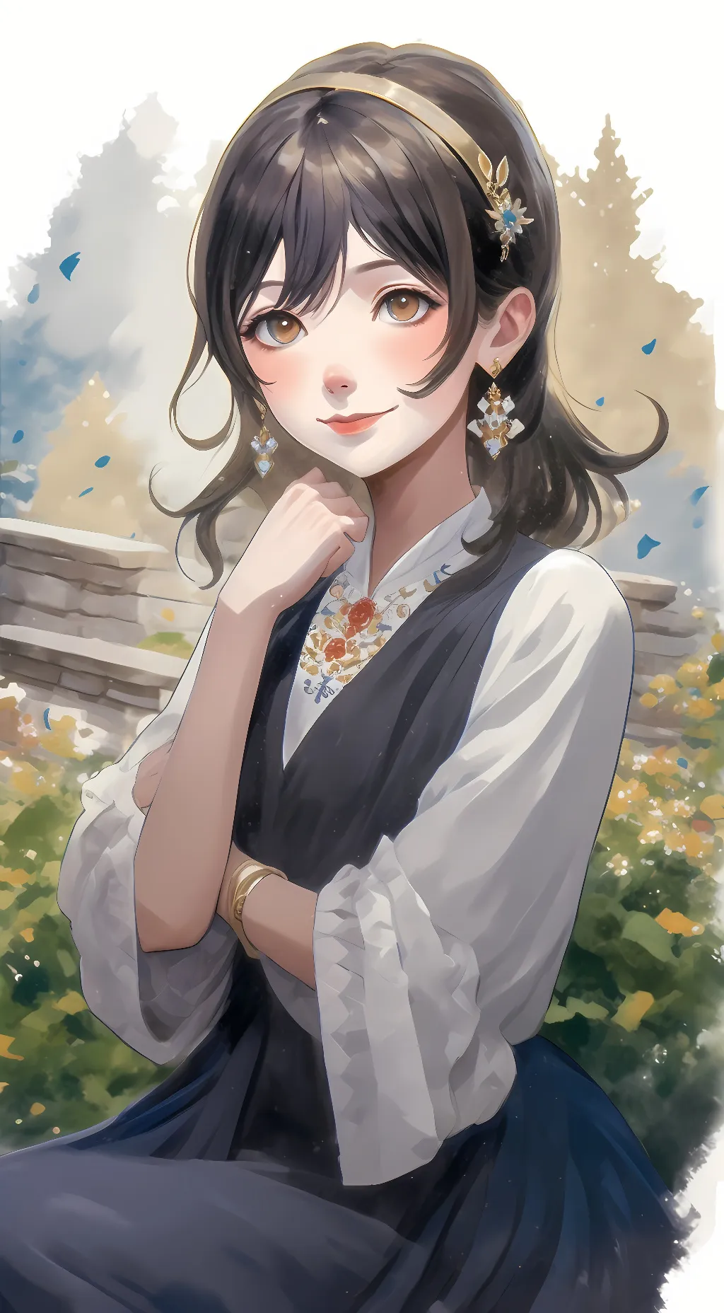 ai character: Sophia Owens background