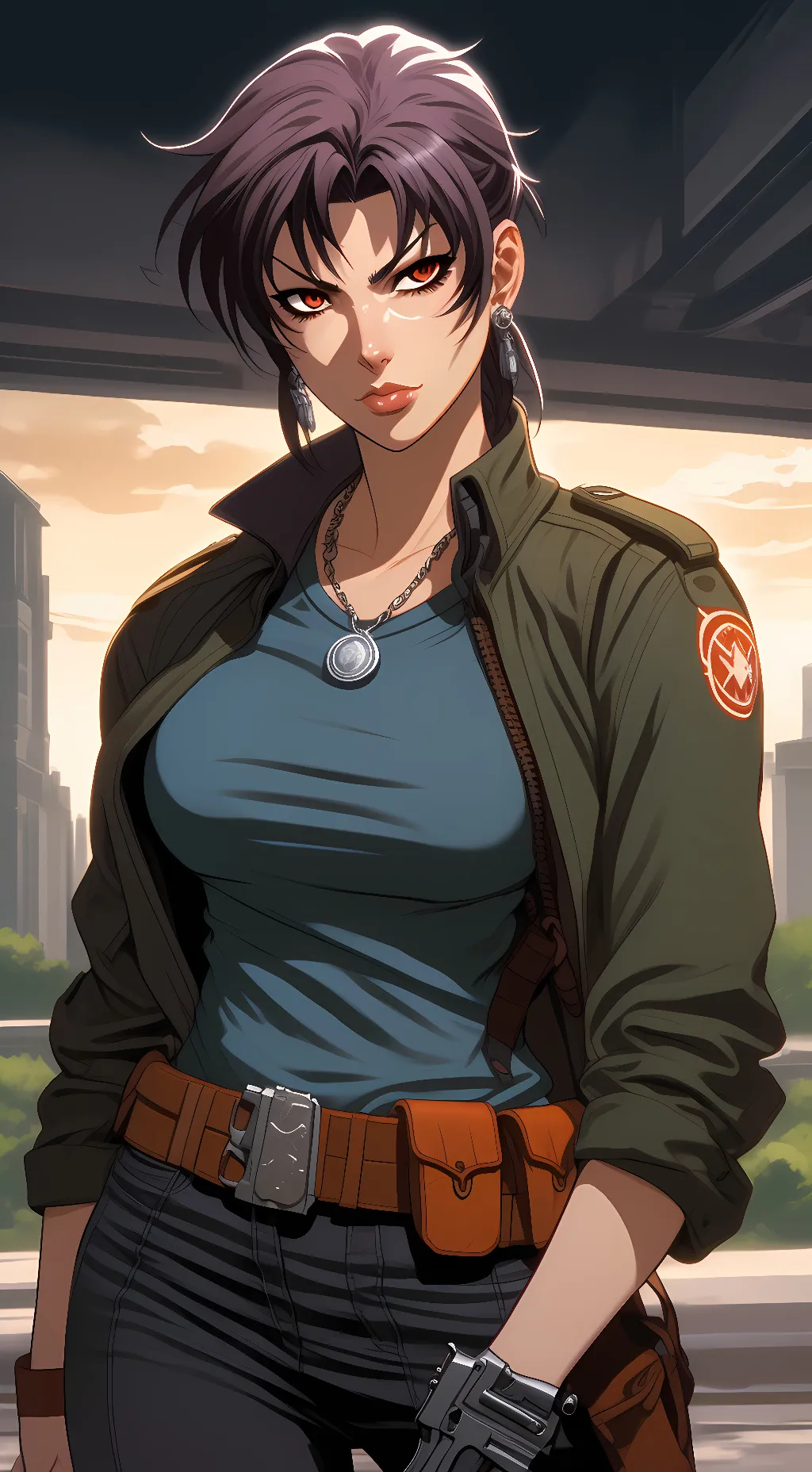 ai character: revy background