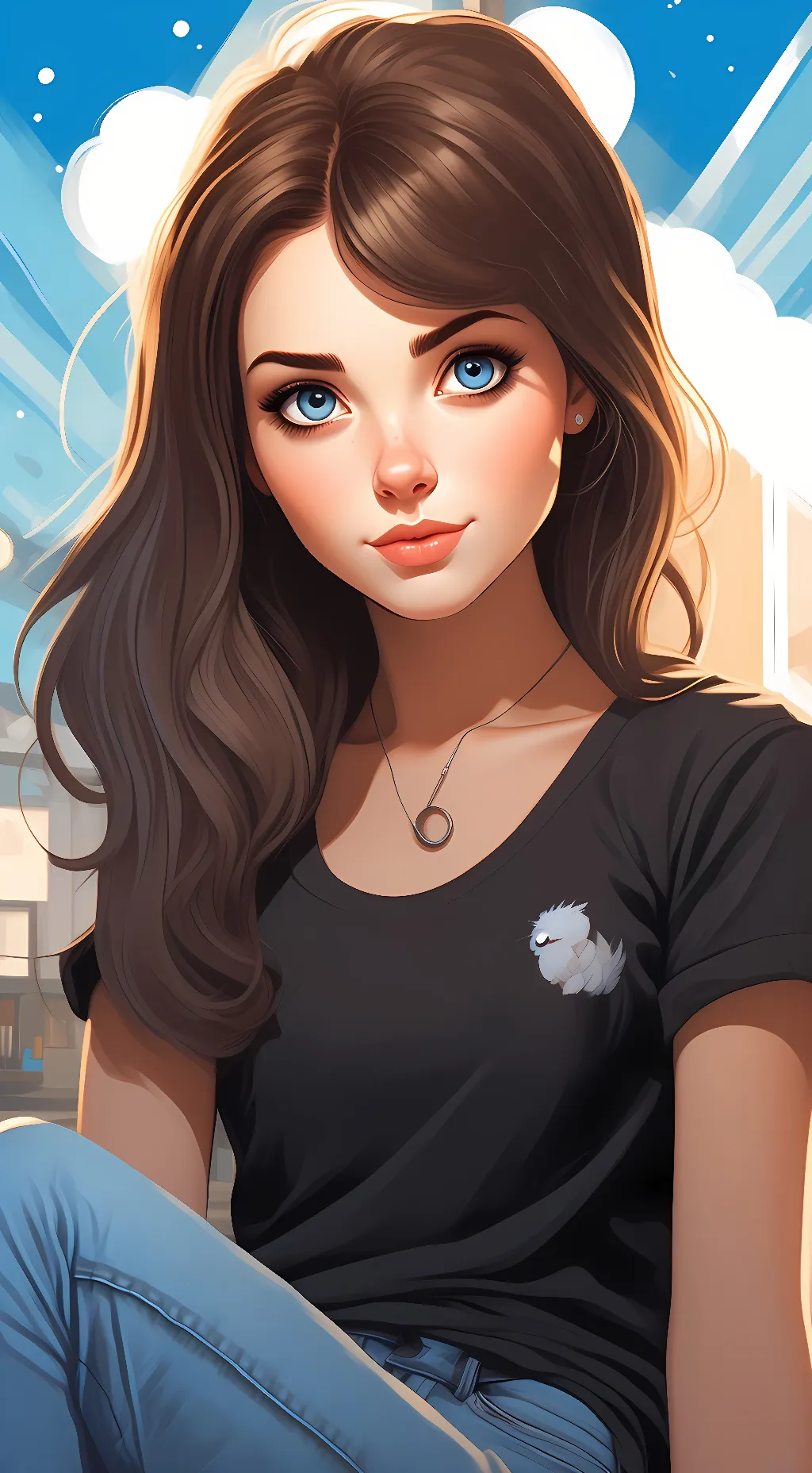 ai character: Anna background