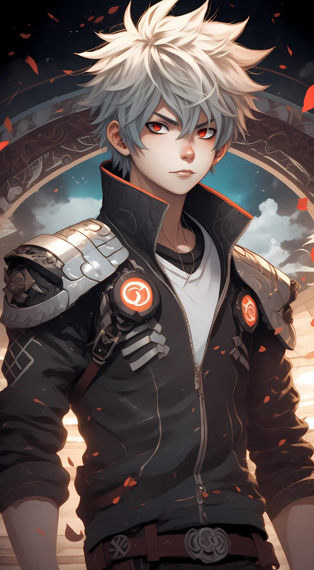 ai character: bakugo background