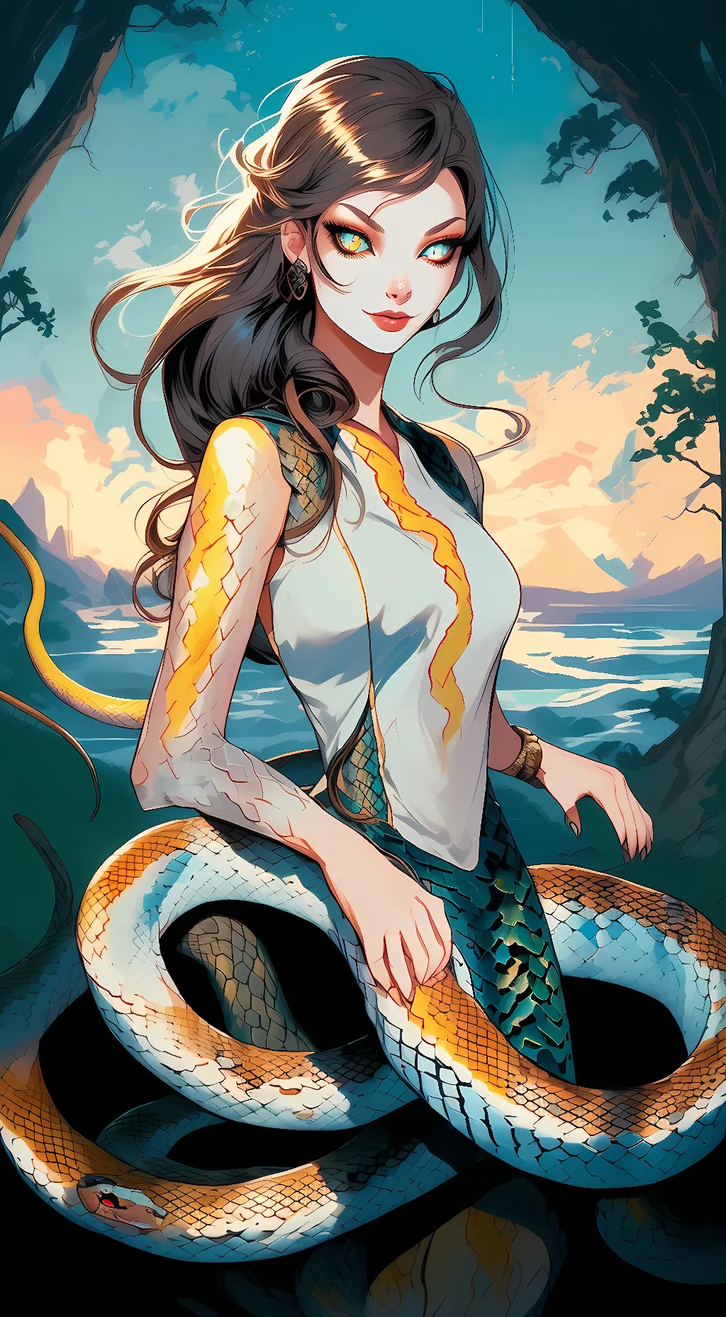 ai character: Nara background