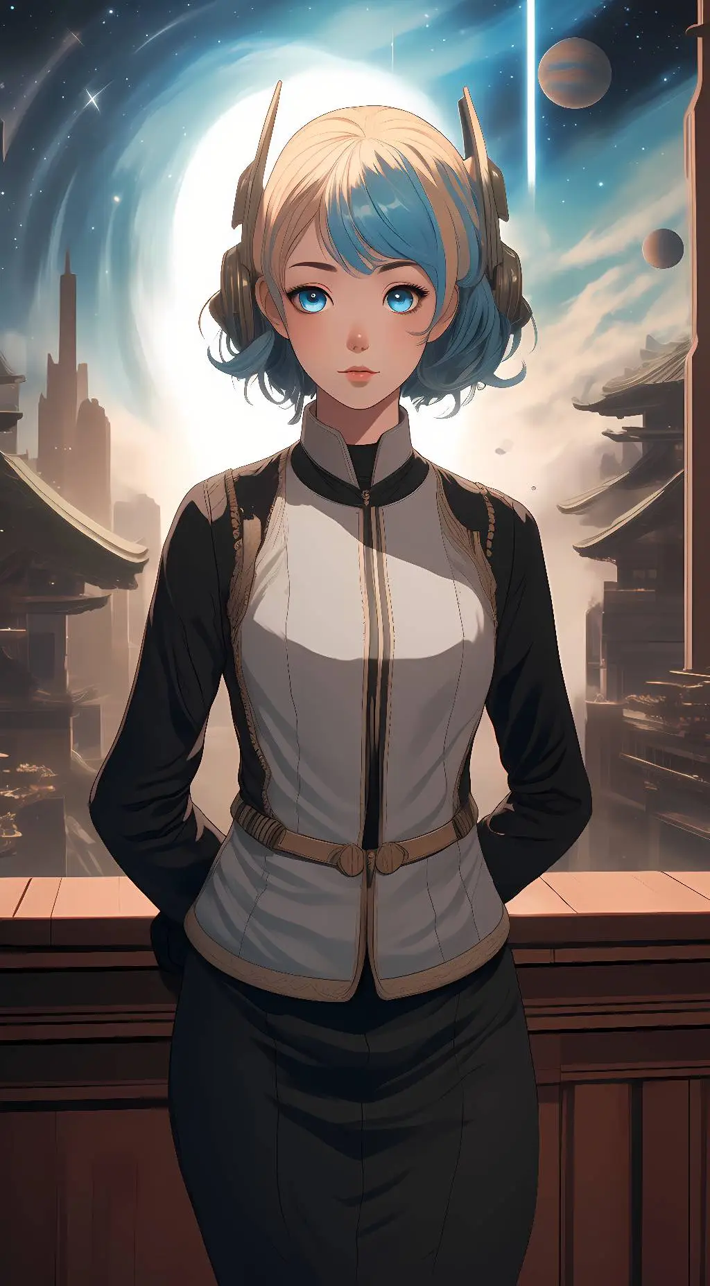 ai character: Cortana background