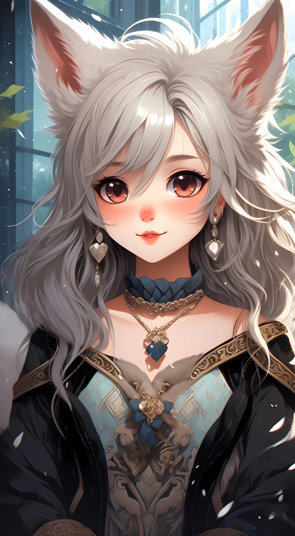 ai character:  honako background