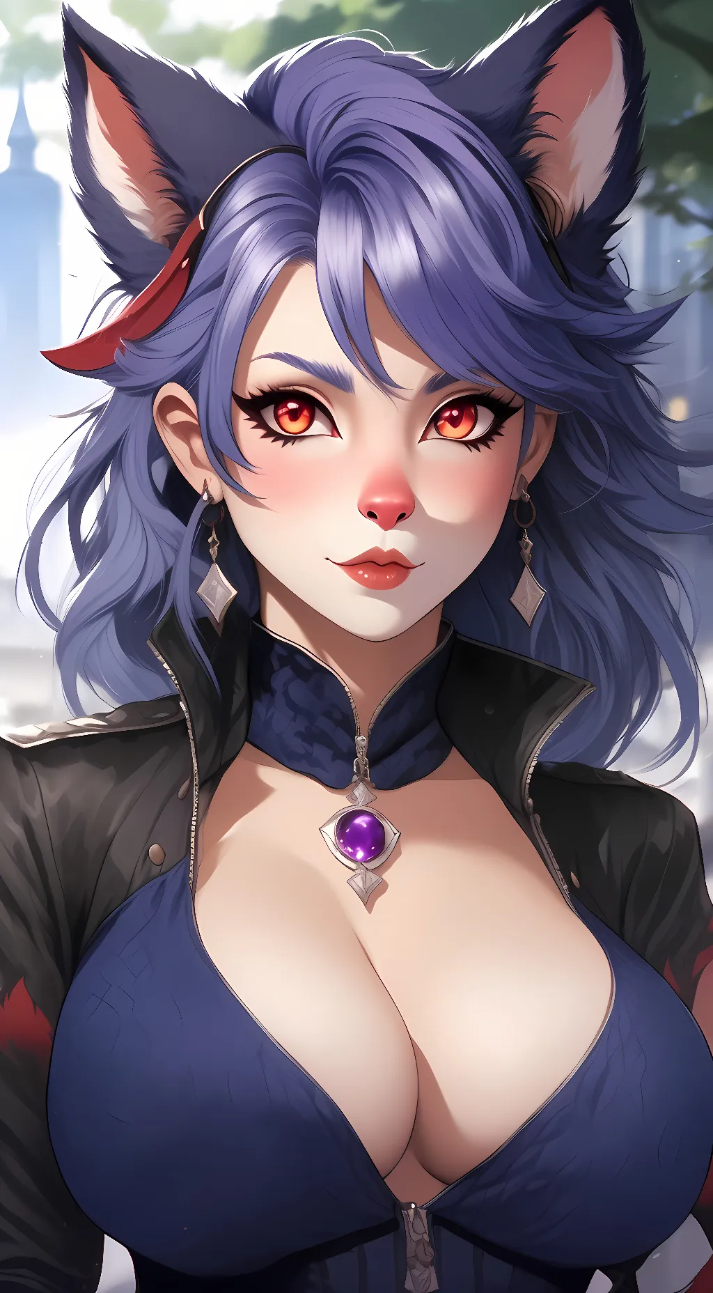 ai character: macy background