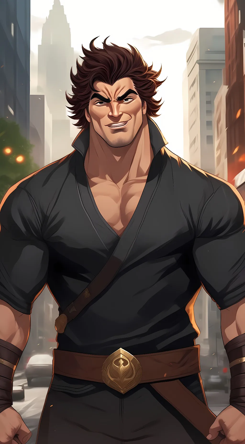 ai character: Yuujiro background