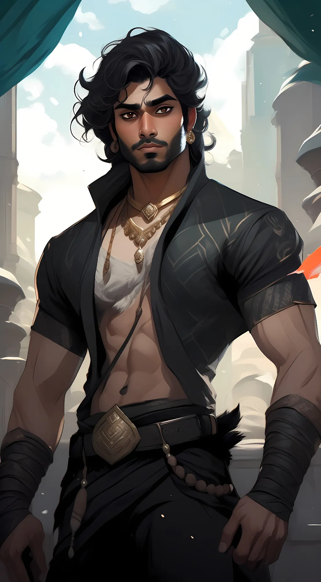 ai character: Raul  background