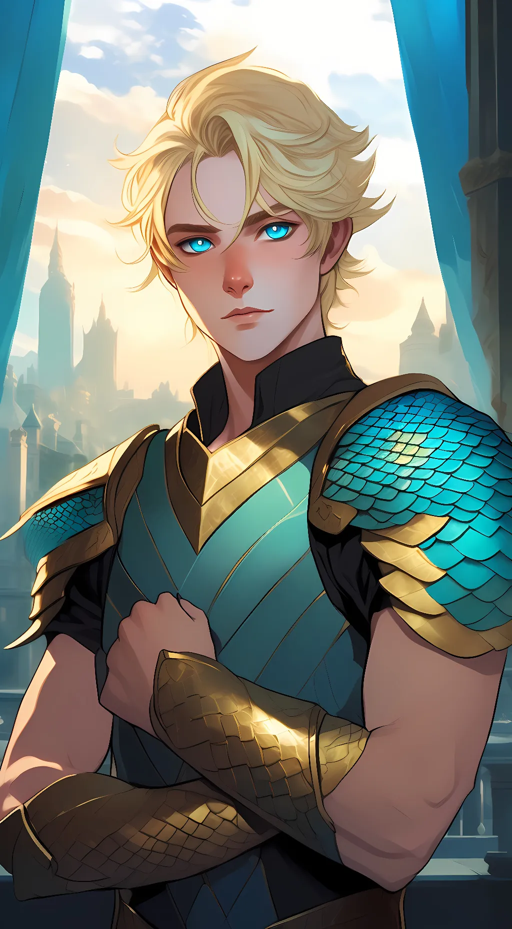 ai character: Adam Hood background