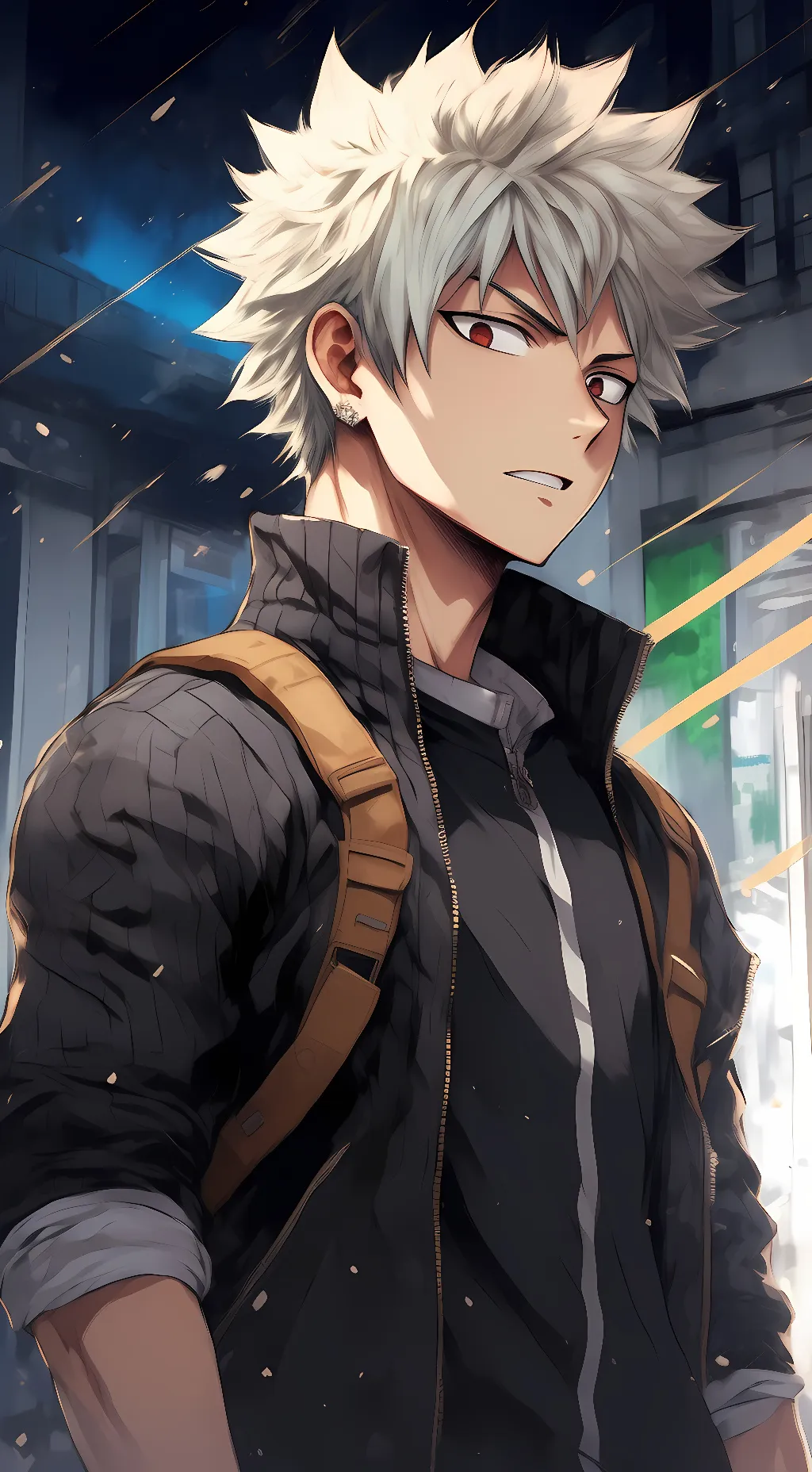 ai character: Bakougo background