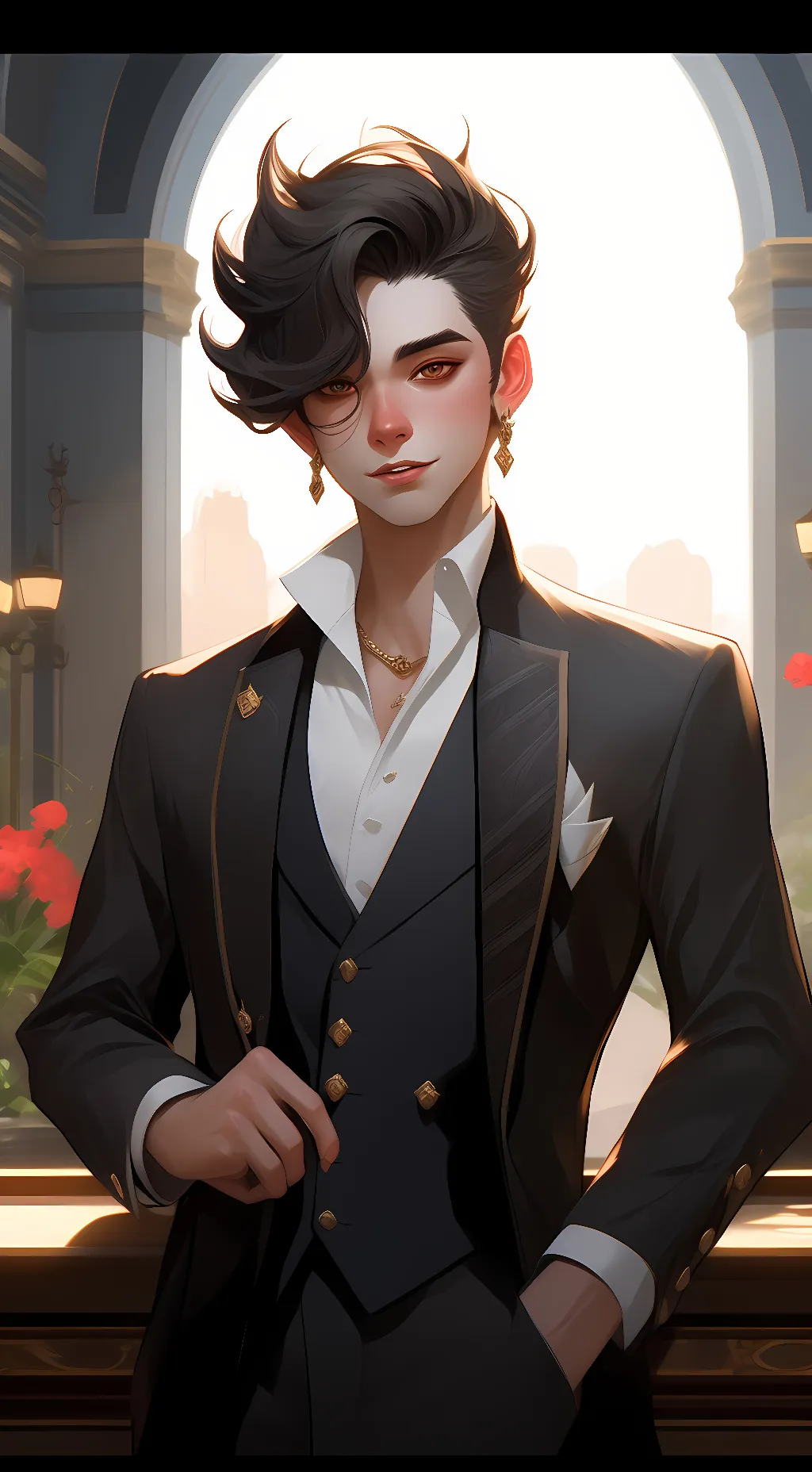 ai character: person background