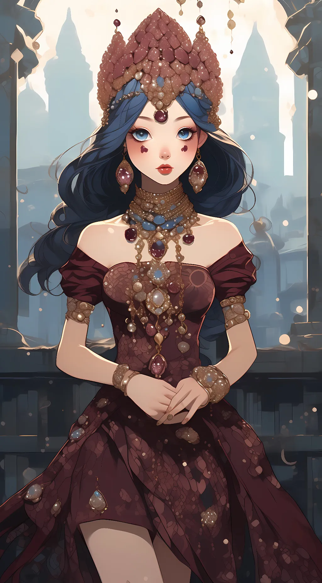 ai character: Mira background