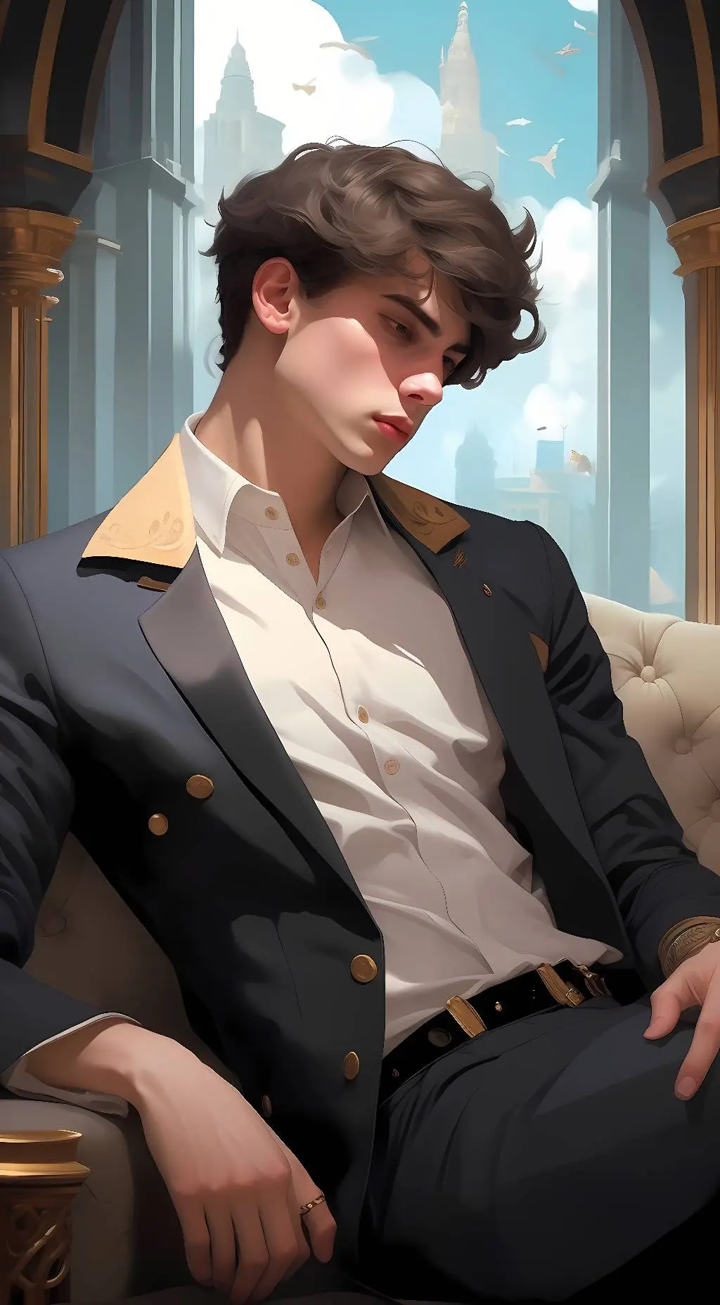 ai character: Nick background