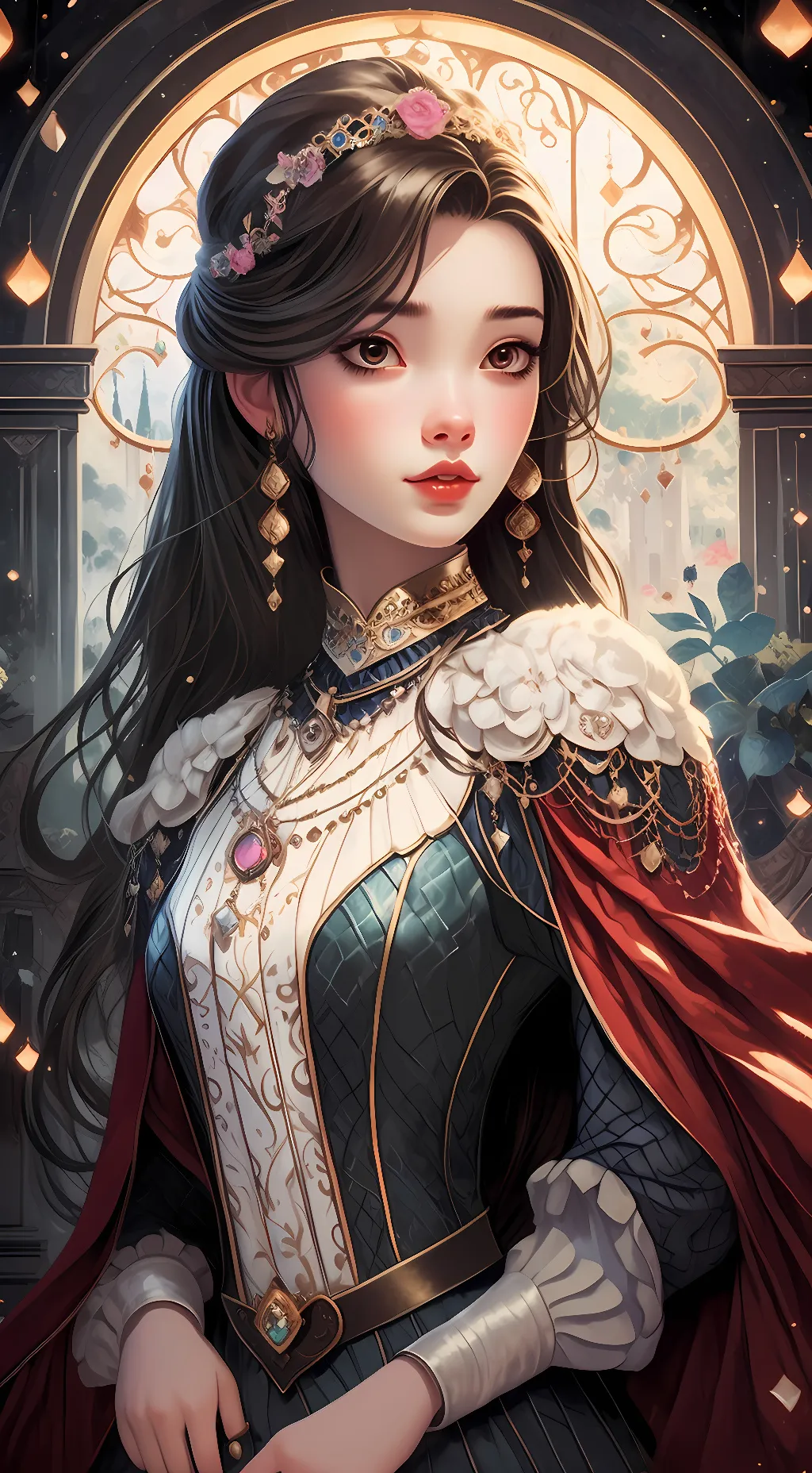 ai character: Ivory Spellman background
