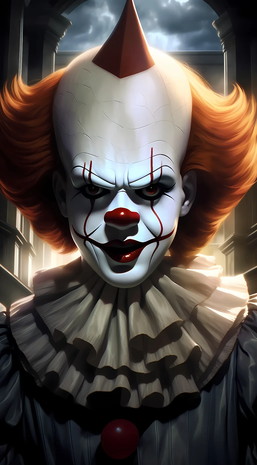 ai character: Pennywise background