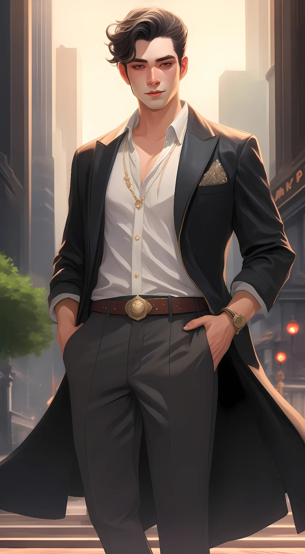 ai character: corpse background