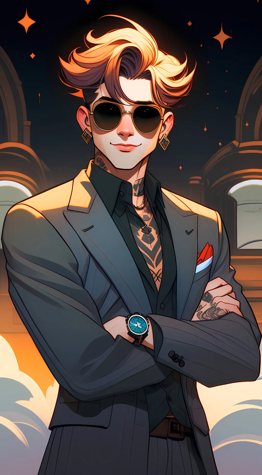 ai character: Tom aka Tommy background