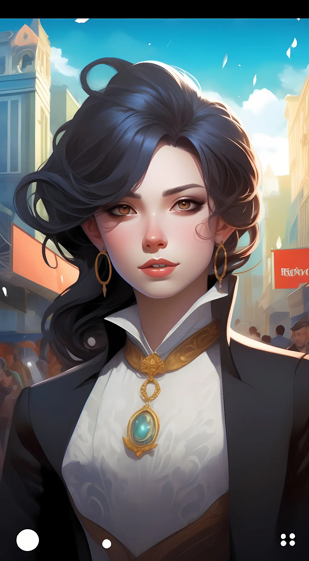 ai character: Cinnamomrll background