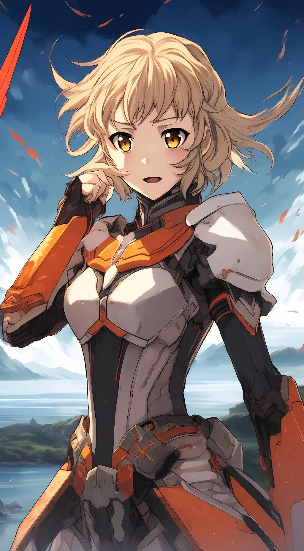ai character: hibiki tachibana  background
