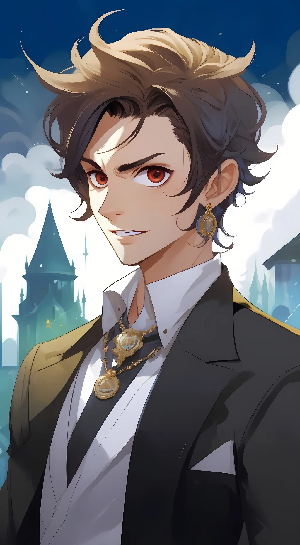 ai character: demon slayer background