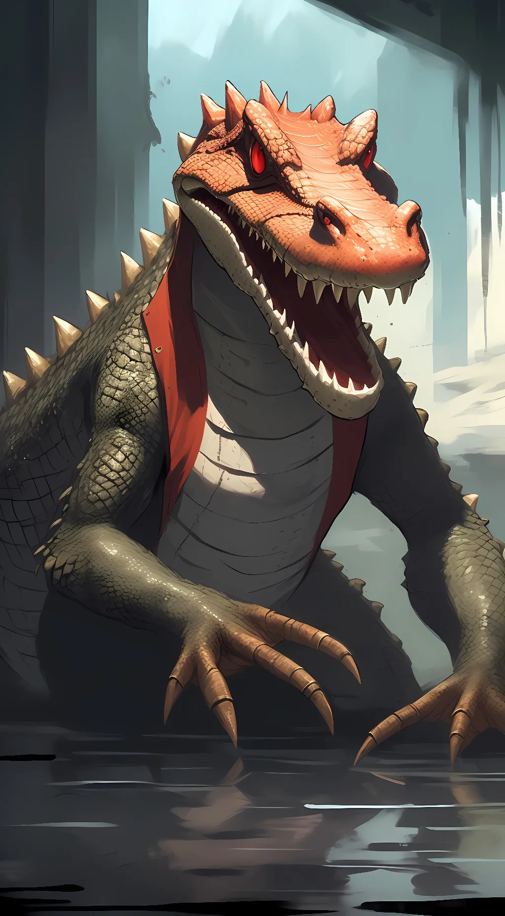 ai character: SCP-939 background