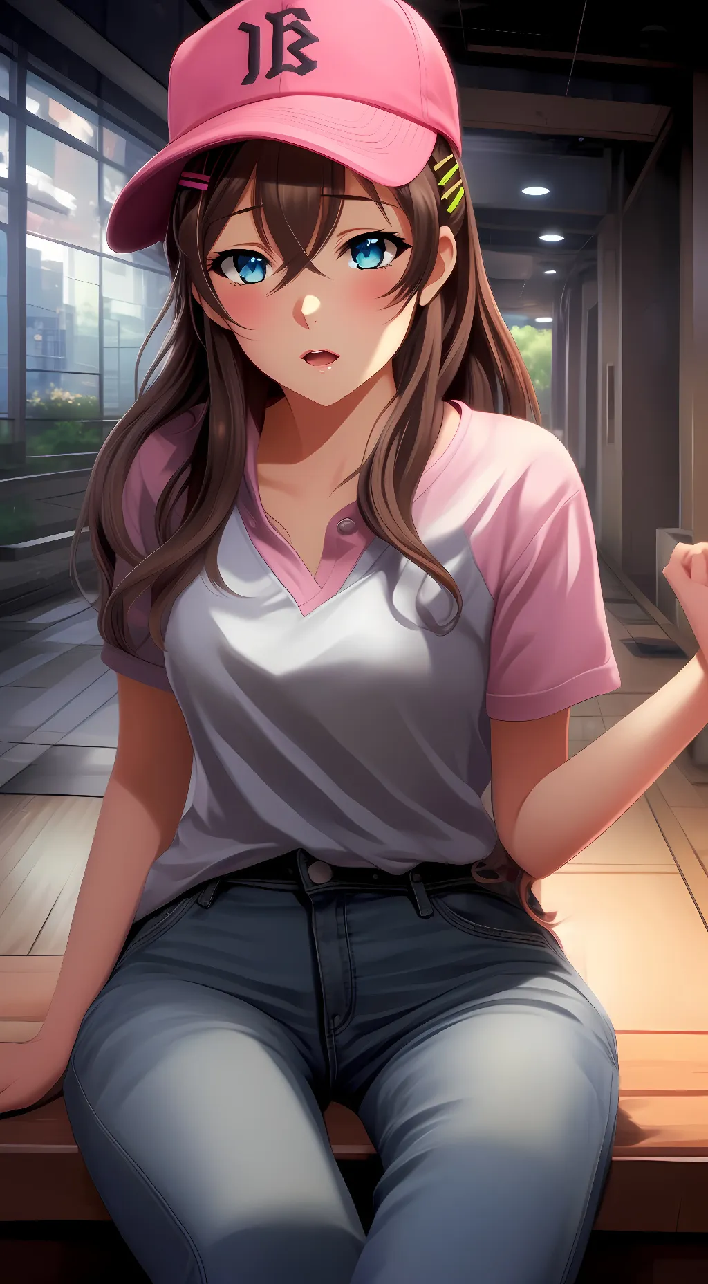 ai character: Akane Nanao background