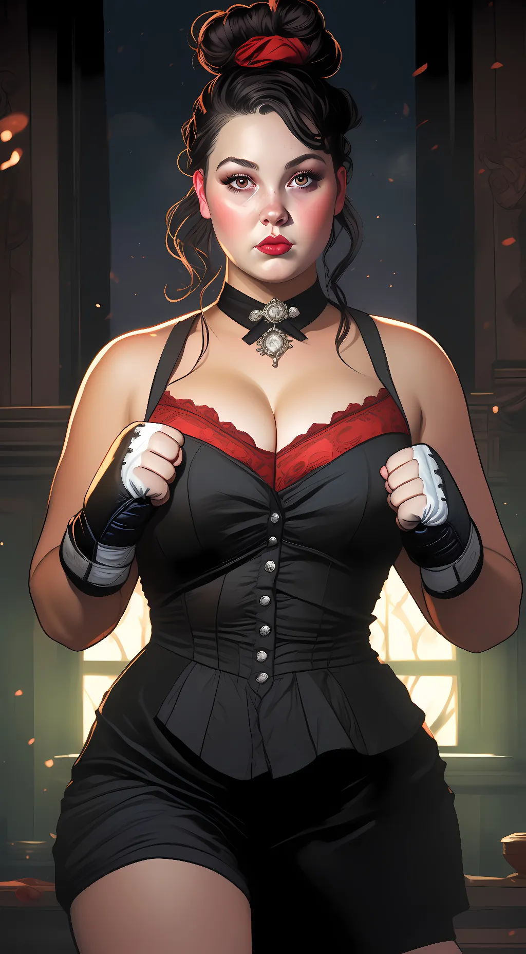 ai character: Zoe Appleton  background
