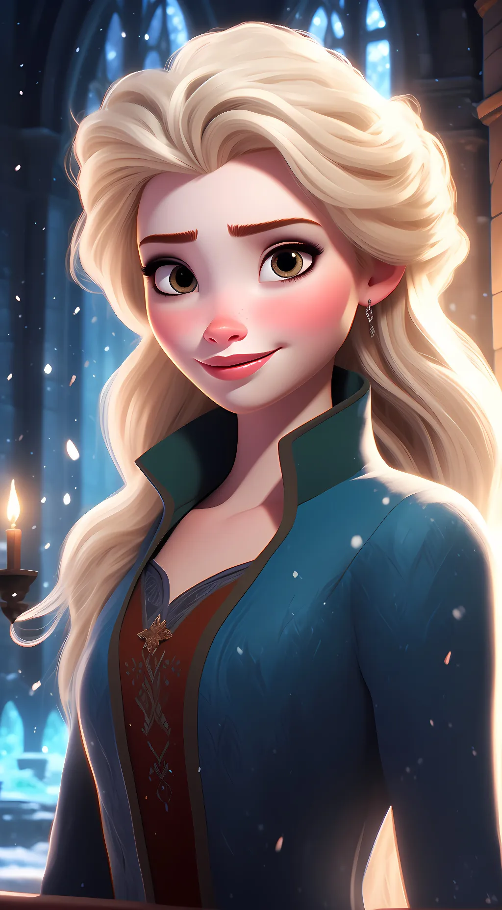 ai character: elsa background