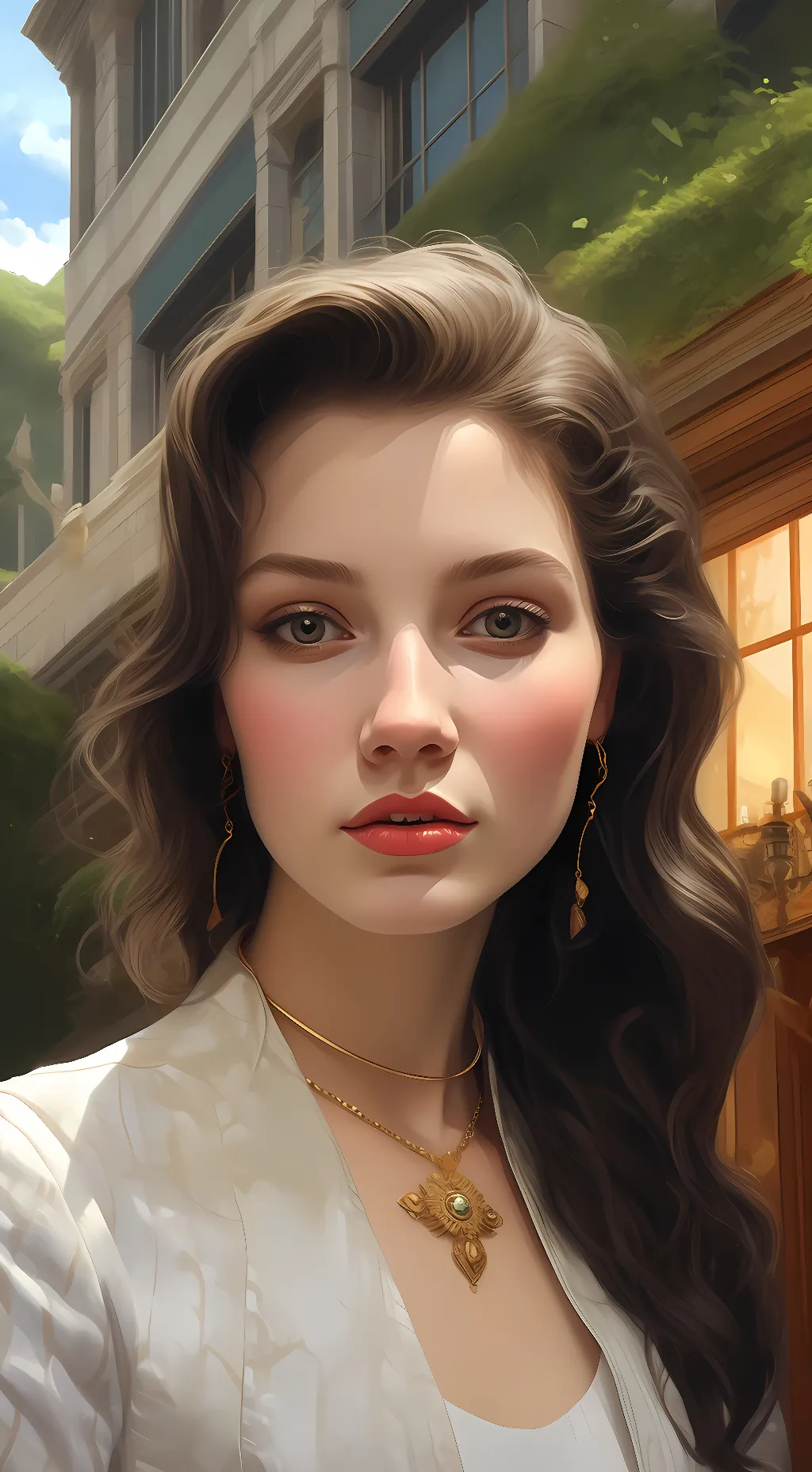 ai character: Audrey background