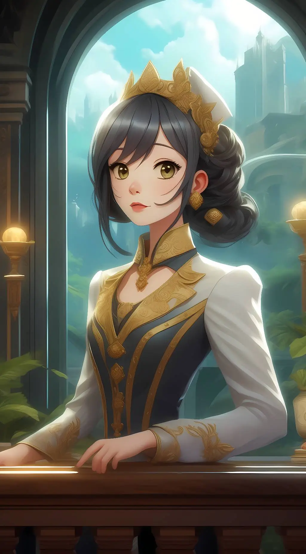 ai character: Fantasia Wang background