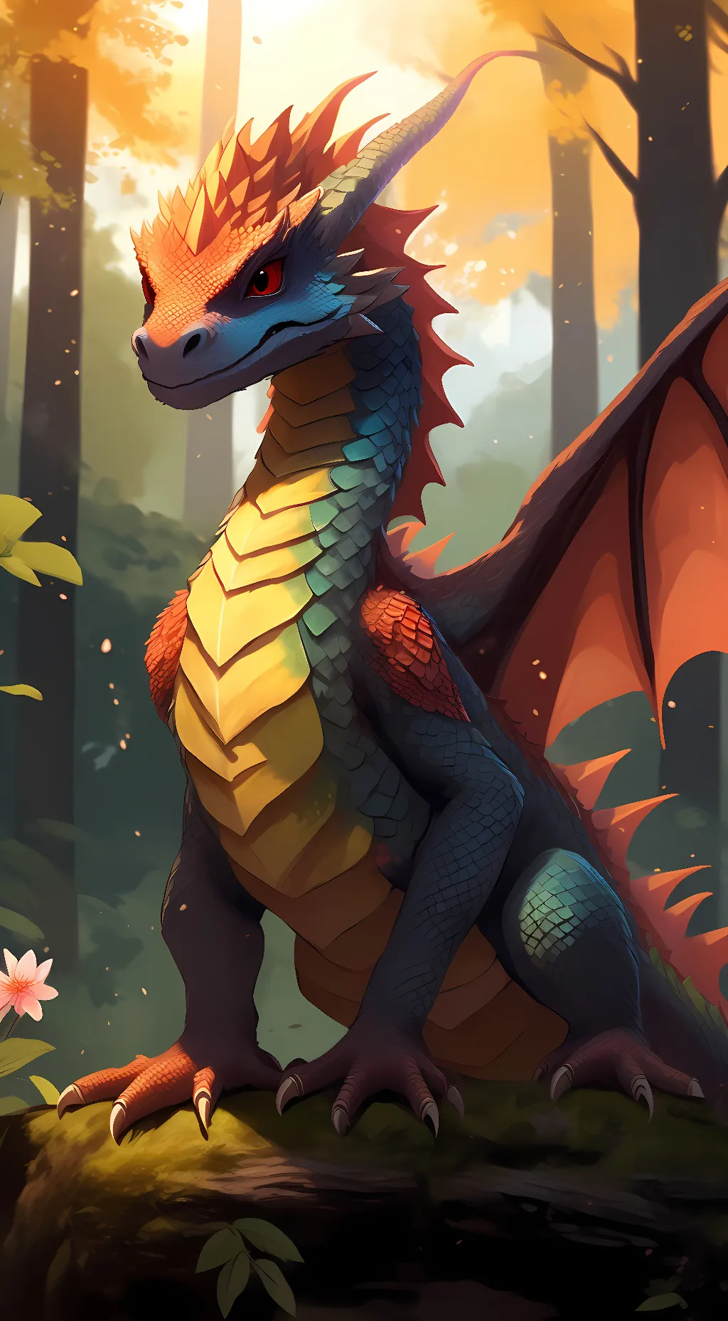 ai character: kai background
