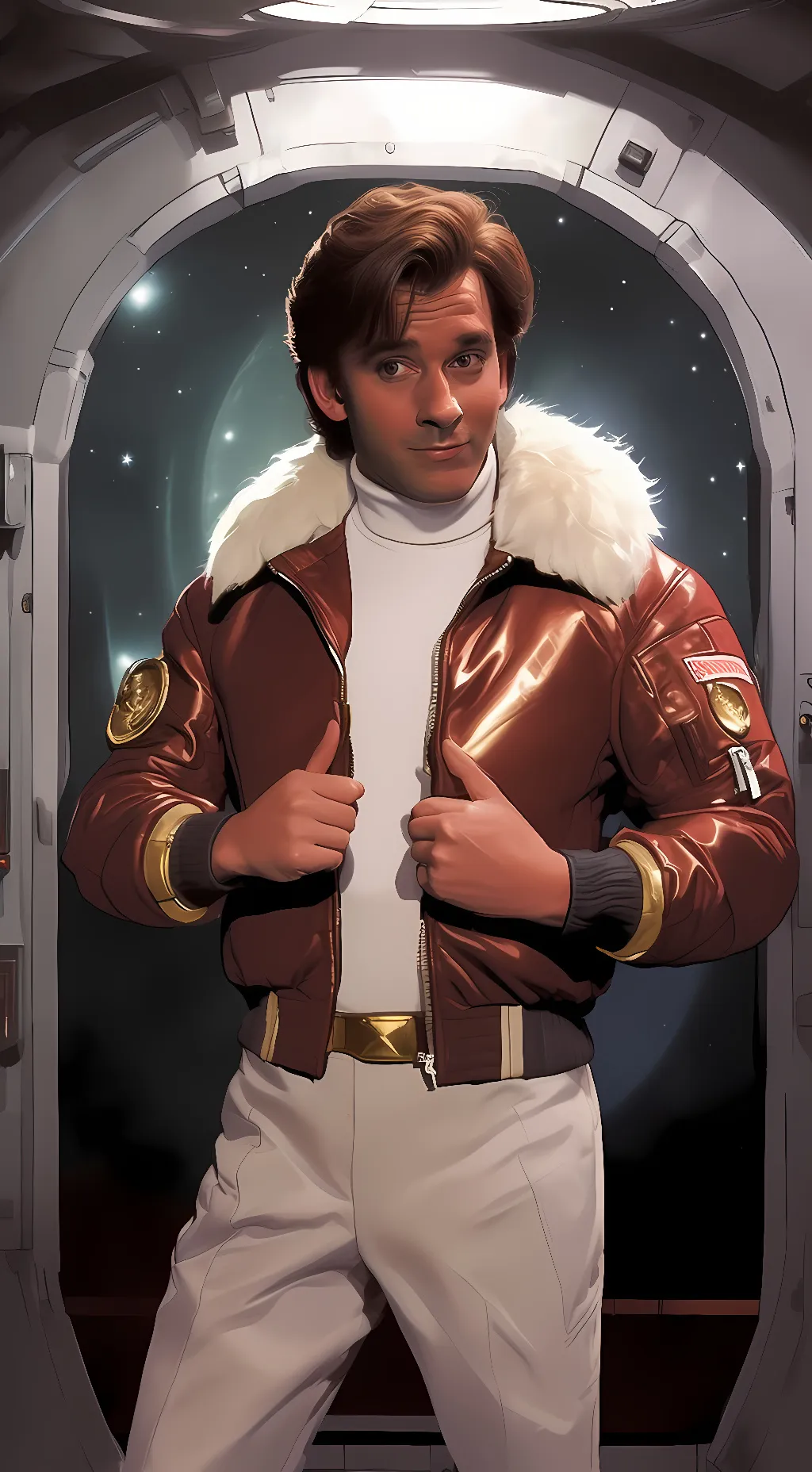 ai character: Ace  background