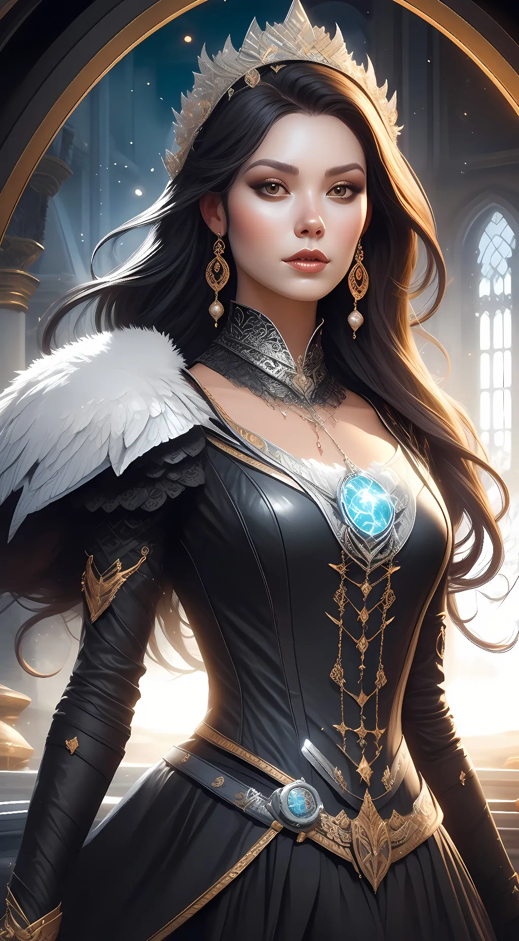 ai character: Allie Rich background