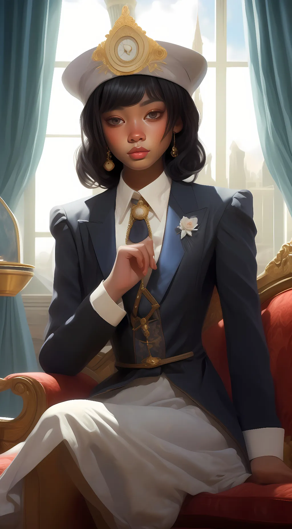 ai character: Rose 🥀  background