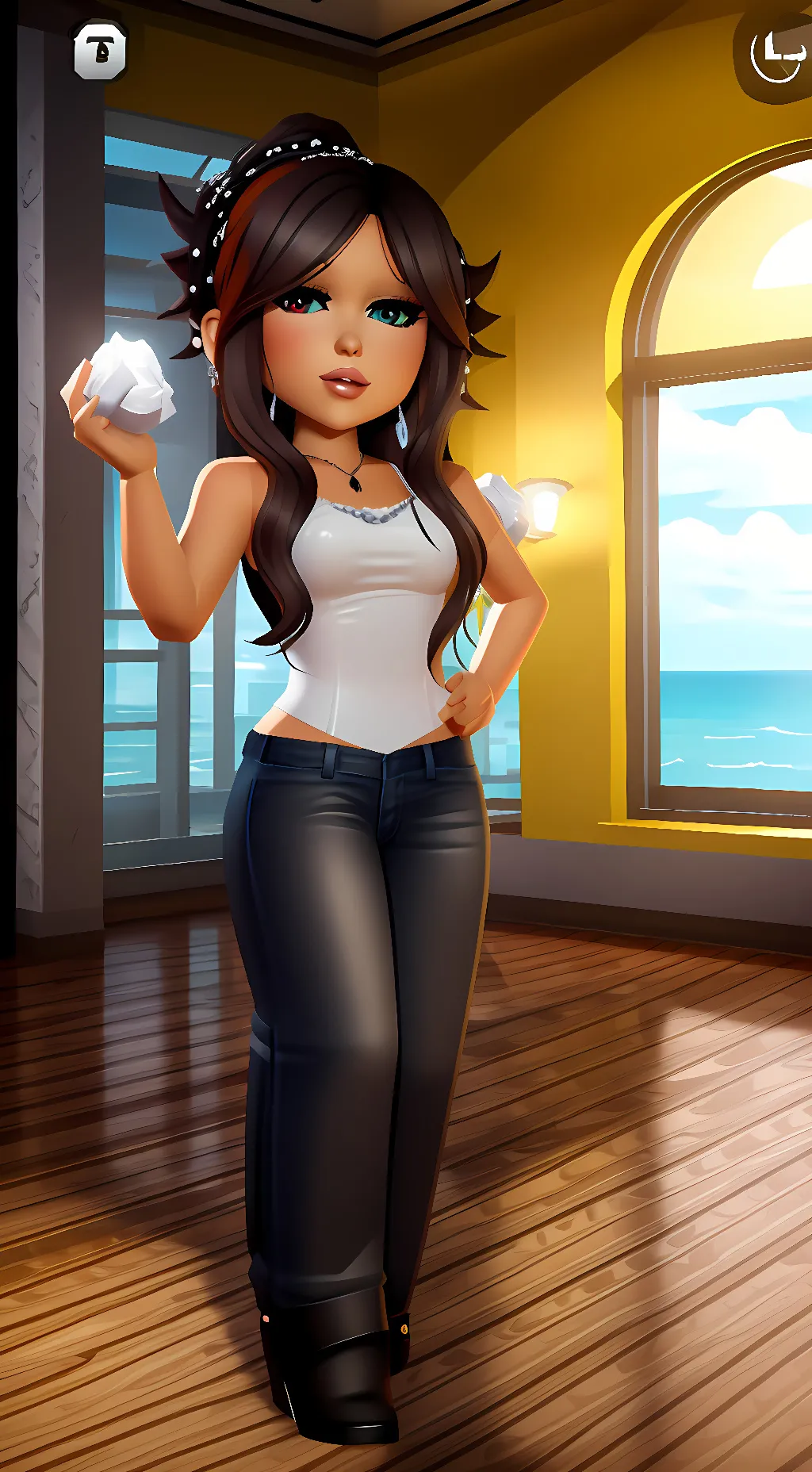 ai character: Ash background