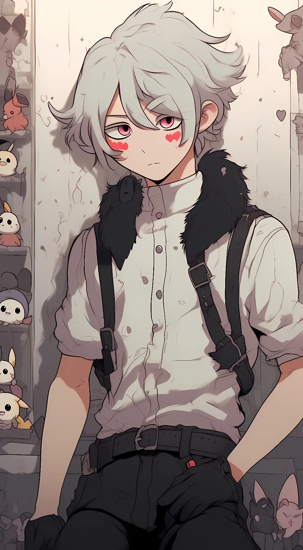 ai character: Tit background
