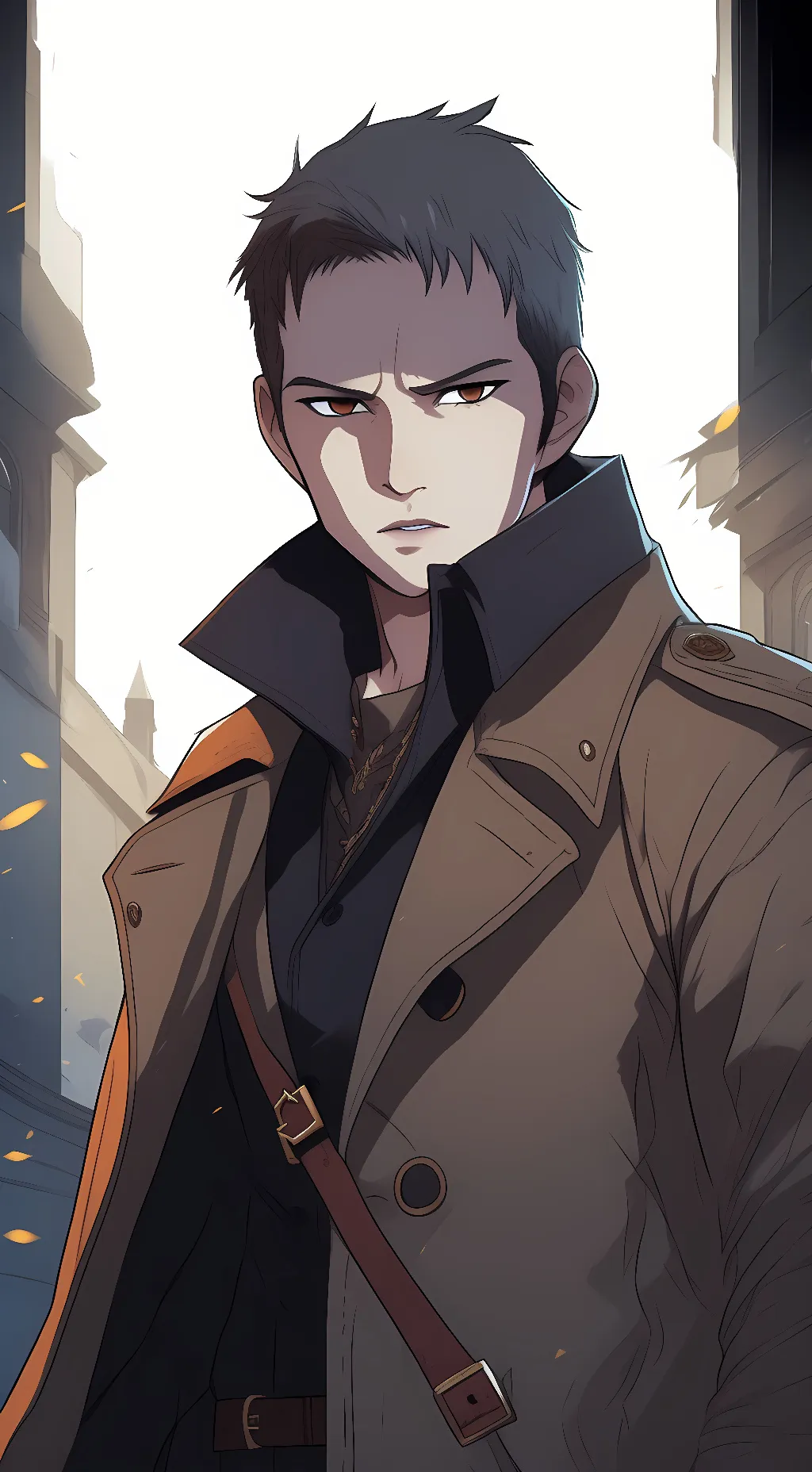 ai character: Zombieman background