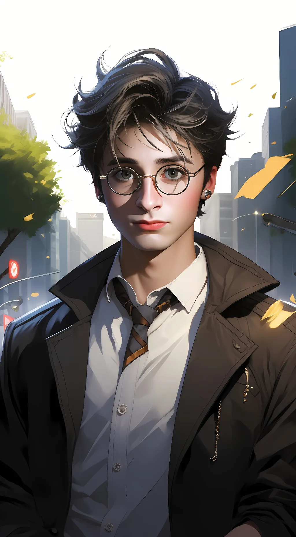 ai character: Harry Potter background