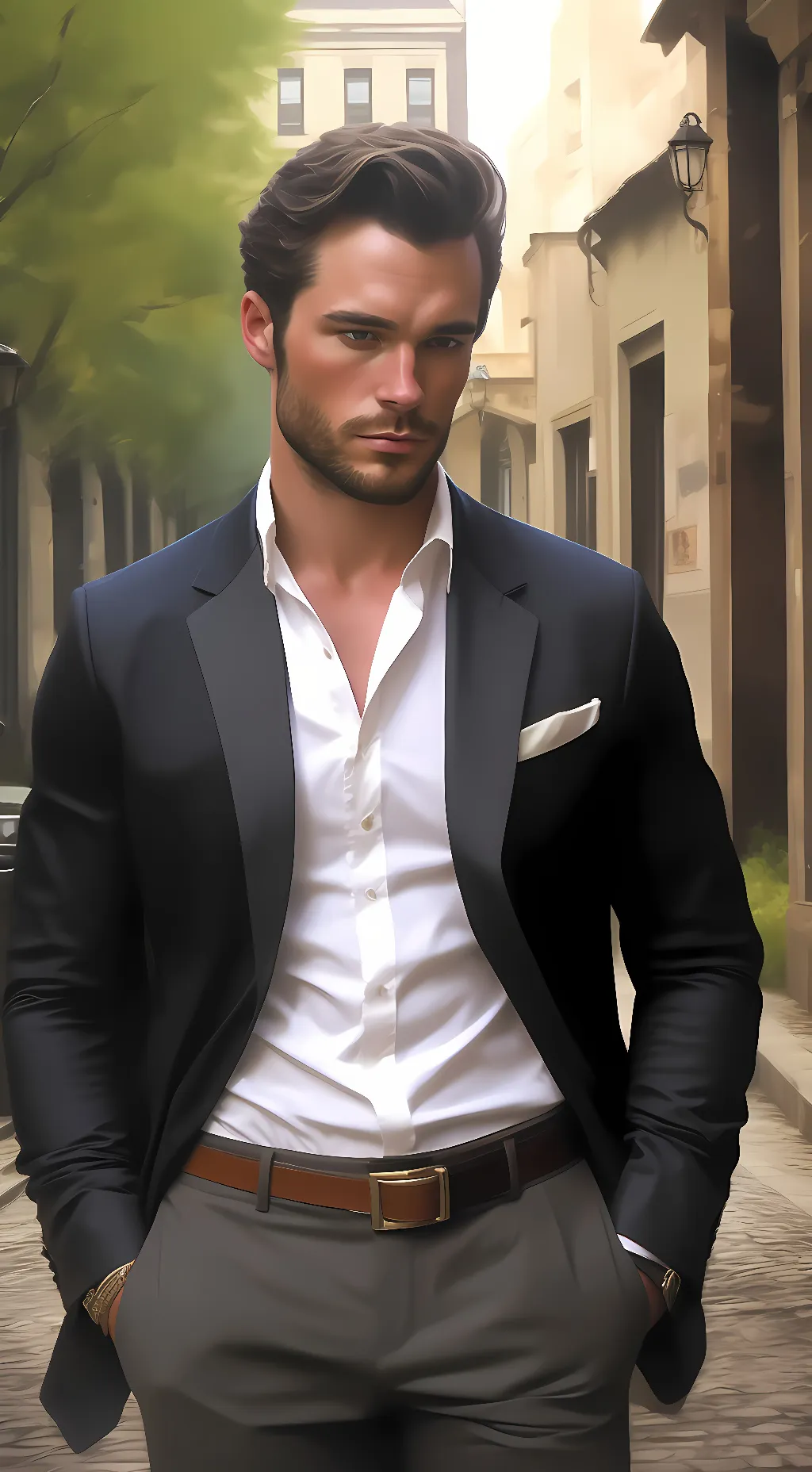 ai character: Bryan background