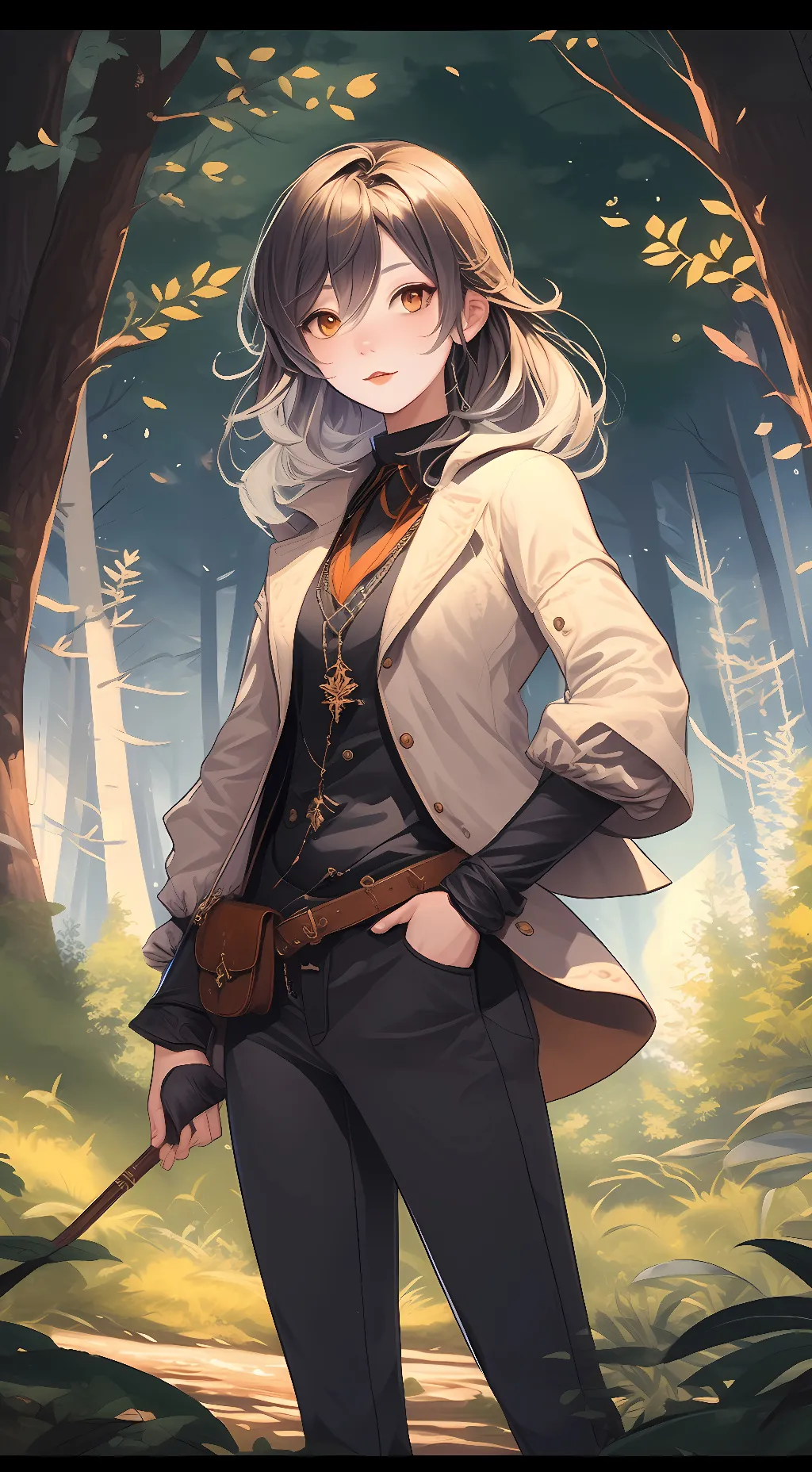 ai character: Lexi background